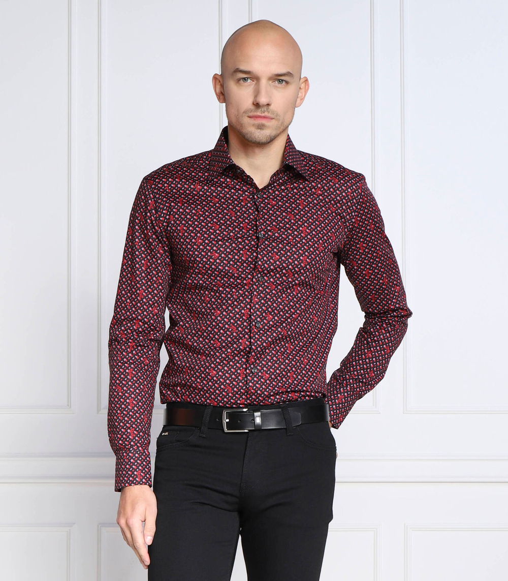 рубашка boss x looney tunes h-hank-kent-c1 BOSS BLACK - разноцветная(50486020)