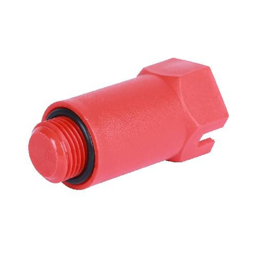 SFA 0035-200012 STOUT Пробка длинная 1/2 красная (10/100)