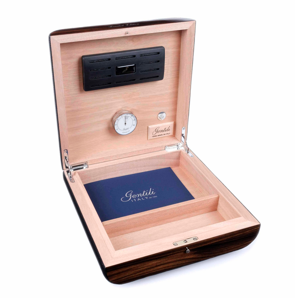 Хьюмидор Gentili Black на 25 сигар Limited Edition