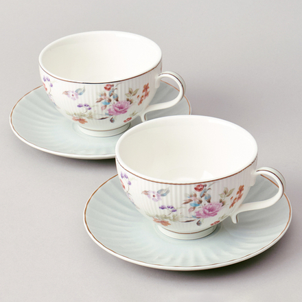 ЧАЙНЫЙ НАБОР LEFARD "ВРЕМЕНА ГОДА" НА 2 ПЕР. 4 ПР. 250 МЛ ГОЛУБОЙ