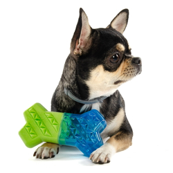 Игрушка для собак резиновая "Кость охлаждающая" EiteDog