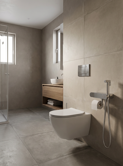 Гигиенический душ STWORKI Вестерос S26155CR со смесителем, хром