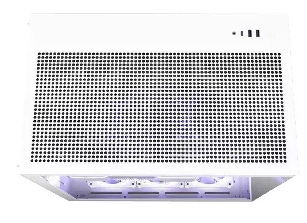Корпус NZXT H9 Flow Window Mini-ITX, Micro-ATX, ATX White (CM-H91FW-01) RTL