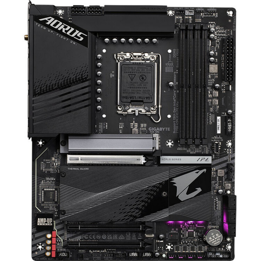 Материнская плата Gigabyte Z790 AORUS ELITE AX, LGA1700, DDR5, ATX