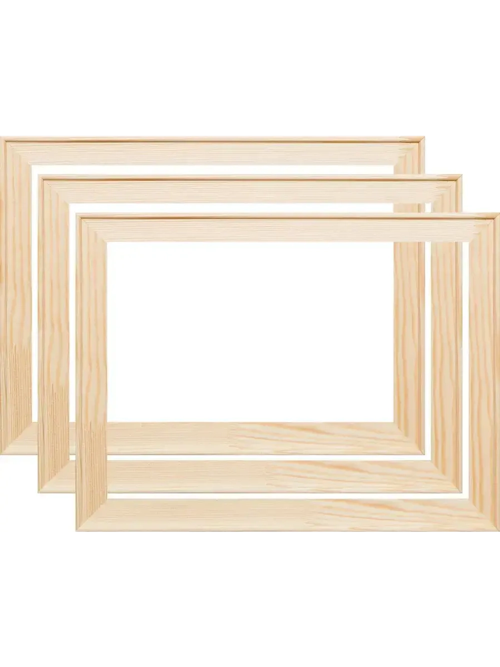 Глухой подрамник 30x45 см. (3 штуки) сеч. 40*18 мм.