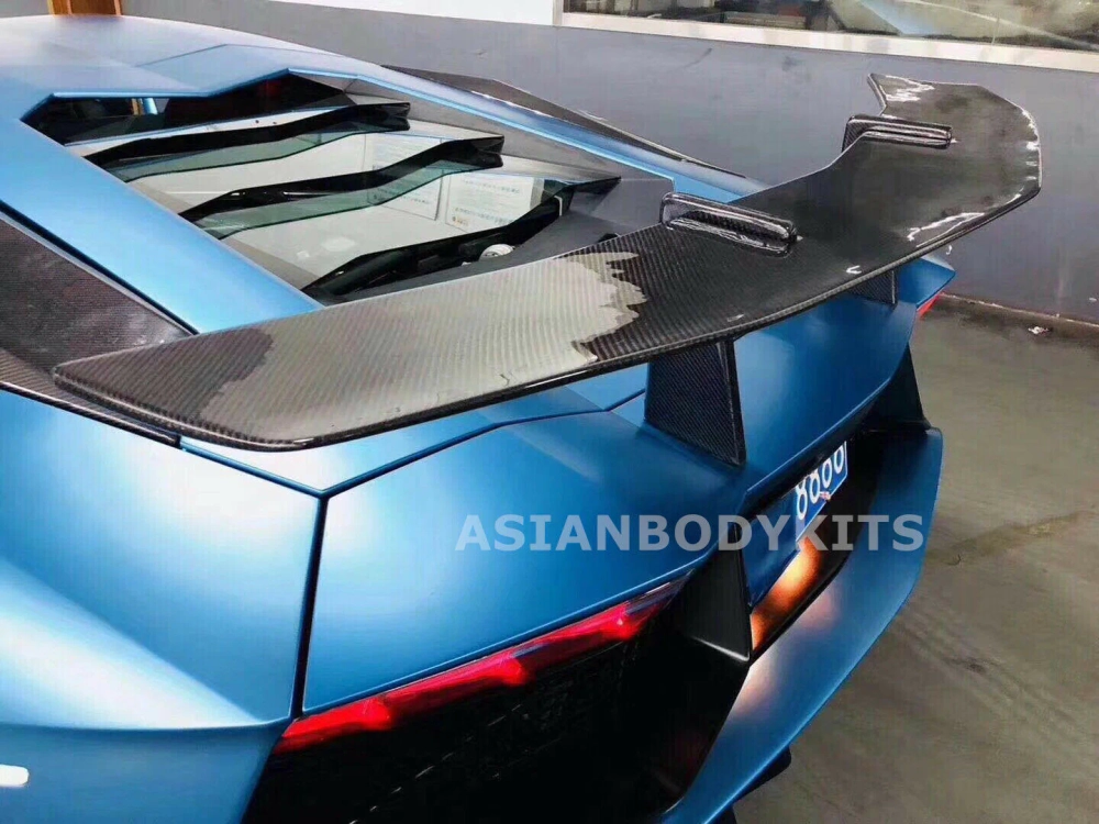 Карбоновый задний спойлер (крыло) для LAMBORGHINI AVENTADOR LP700 2011–2015 Ламборгини