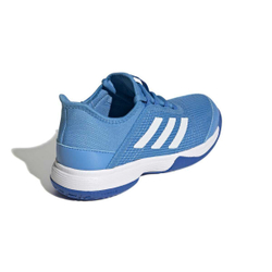 детские Кроссовки теннисные Adidas Adizero Club Kids - pulse blue/cloud white/glow blue