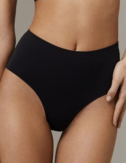 Трусы Aruelle Lottie Black высокие бразилиана (черный)