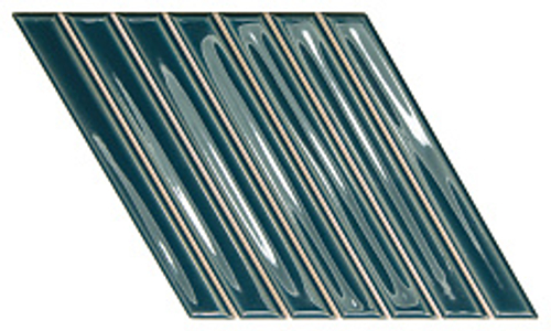 Керамическая плитка для стен WOW SPIKE BARS A Peacock Gloss 15x25,9