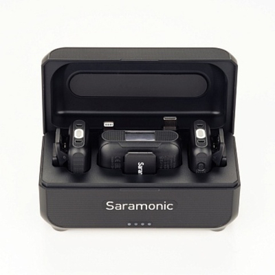 Радиосистема Saramonic Blink500 B2+ (TX+TX+RX) 2,4Гц приемник + 2 передатчика разъем 3,5мм
