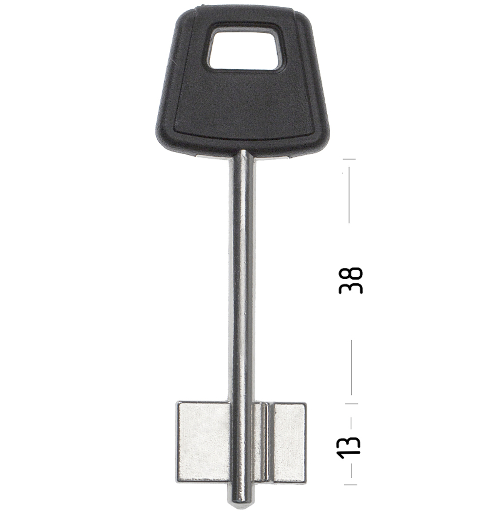 Заготовка сувальдного ключа 10771 CIZ12DP