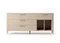 Тумба Type oak 4 ящика 2 полки ширина 180 см (беленый дуб)