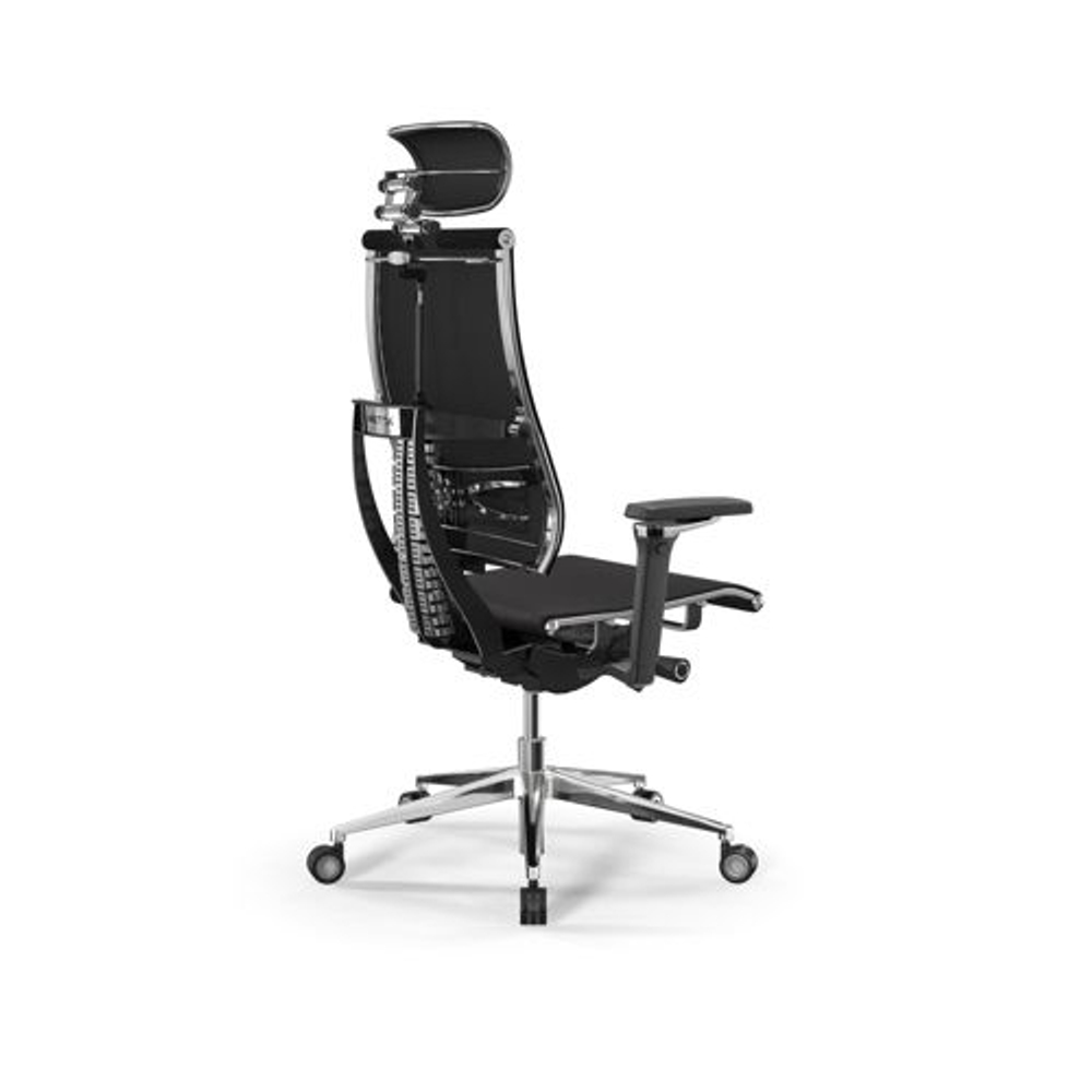 Офисное кресло Metta Yoga Y 4DF B2-5D - YM93 /Kc00/Nc00/D15P/H13mM-3D(M26.B35.G25.W03), Серый/Тёмно-серый