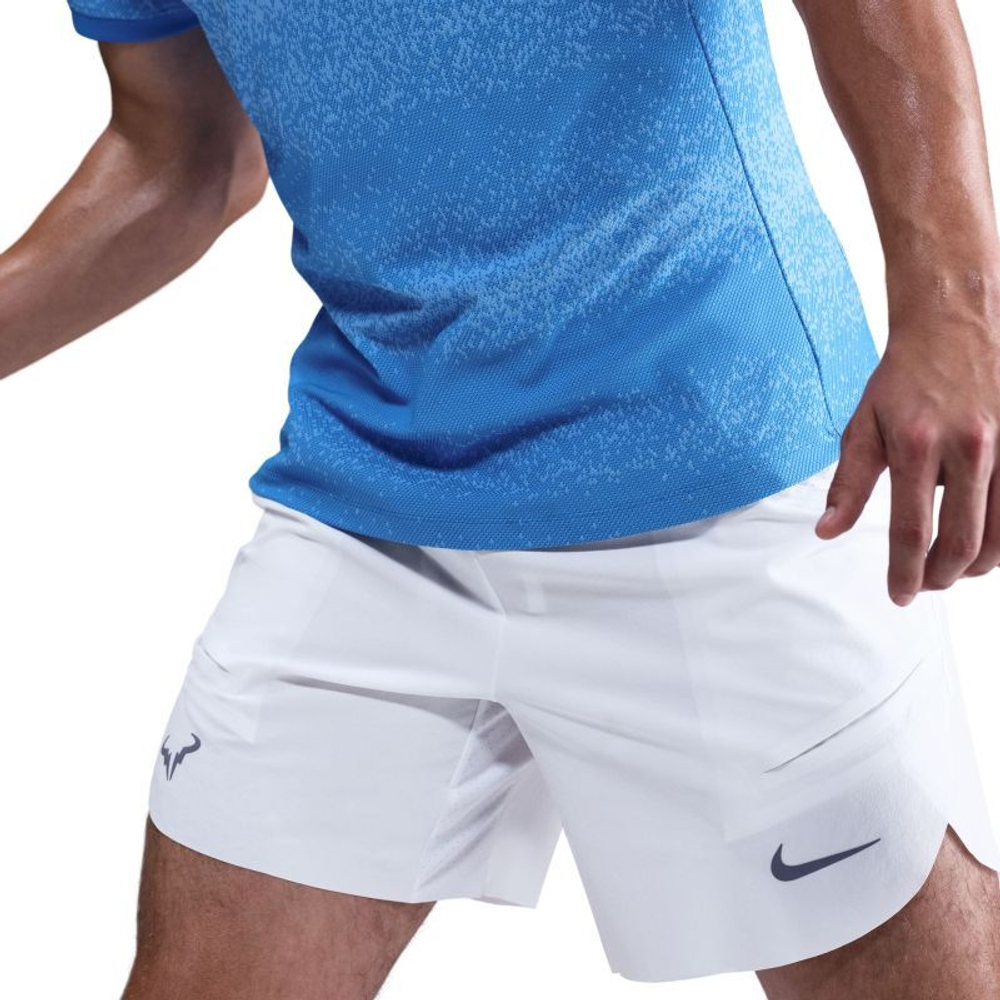 Мужские теннисные шорты Nike Dri-Fit Rafa - белый/цвет индиго
