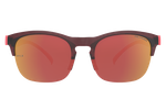 Спортивные очки HILX Interloop Shiny Crystal Dark Red Matt Solid Red / Red Mirror Polarized Lens