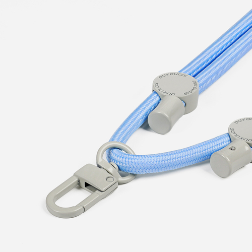 Ремешок для телефона через плечо, на запястье или на шею синего цвета (Sky Blue), серия PLAZ Series Cross