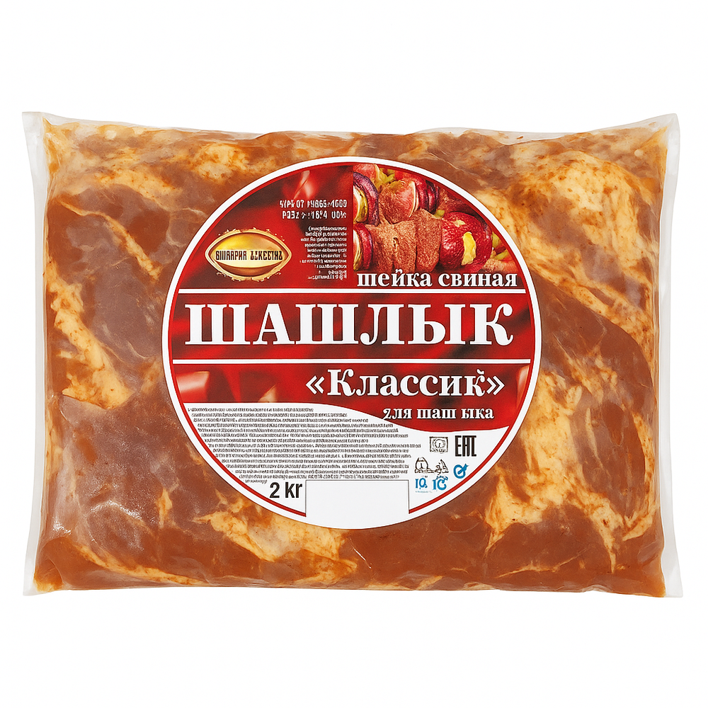 Шашлык из свинины Империя Качества вес