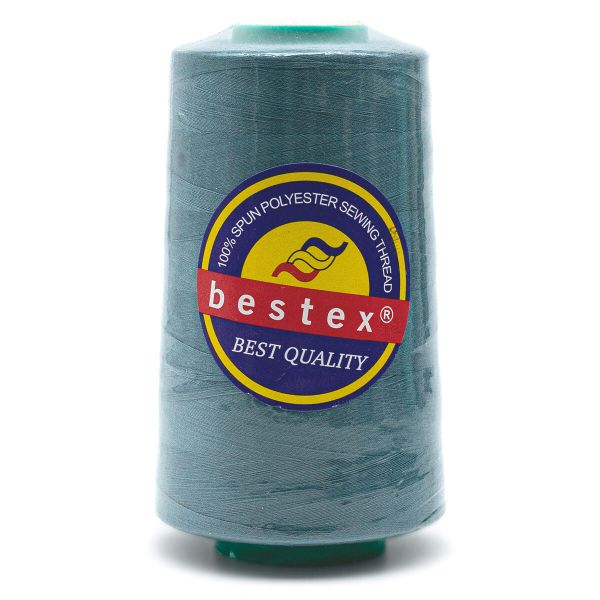 Нитки универсальные Bestex 50/2, 4570 м (5000 ярд) / 1 кат., 107 серо-голубой