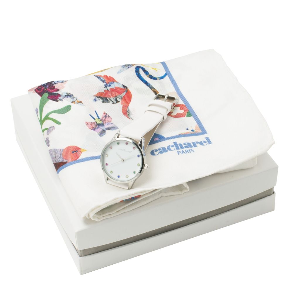 Платок Cacharel Tourbillon Blanc