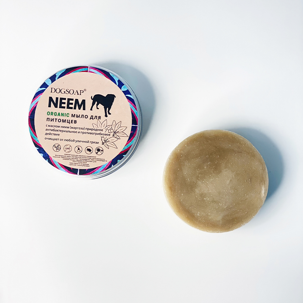 Мыло с маслом НИИМ DogSoap