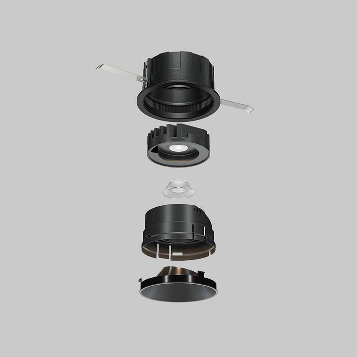 Декоративная рамка-отражатель Maytoni Technical Wise Ring057-10-B