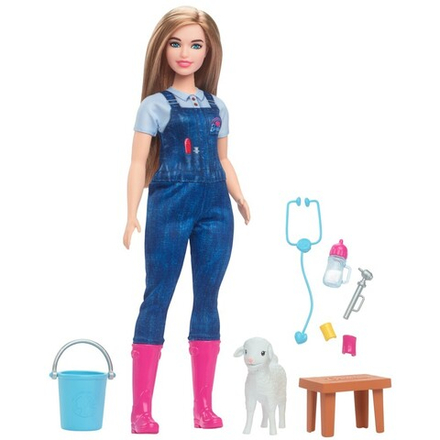 Barbie - Кукла Барби ветеринарная ферма + аксессуары HRG42 / артикул   HRG41 HRG42  / GTIN 194735175956