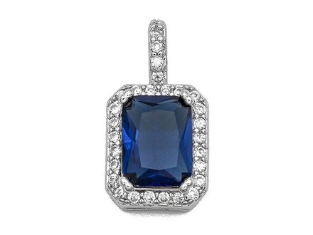 Подвеска-кулон "Сапфир", 16,5мм