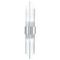 Настенный светильник Crystal Lux Atento AP2 Chrome/Transparente