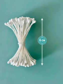 Тычинки круглые с насечками ( 2 пучка)