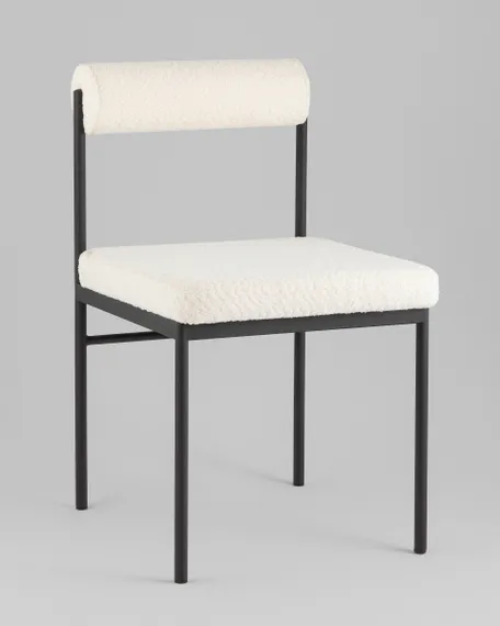 Стул Bau, молочное букле