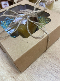 Набор натурального меда, 4 баночки по 150 гр., Алтай, 2025