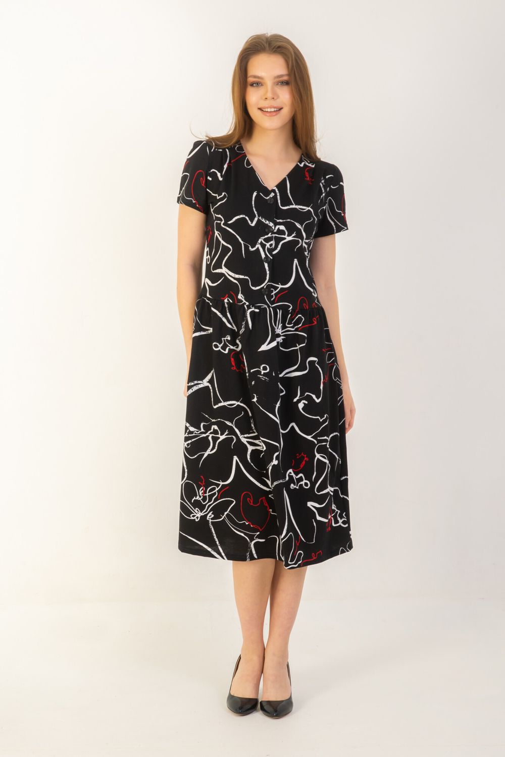 Дана платье (контур) Lena Basco (Акция)