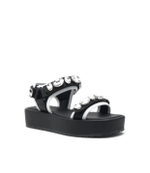 босоножки crop топ Guess - черный(FL6RCH ELE03)