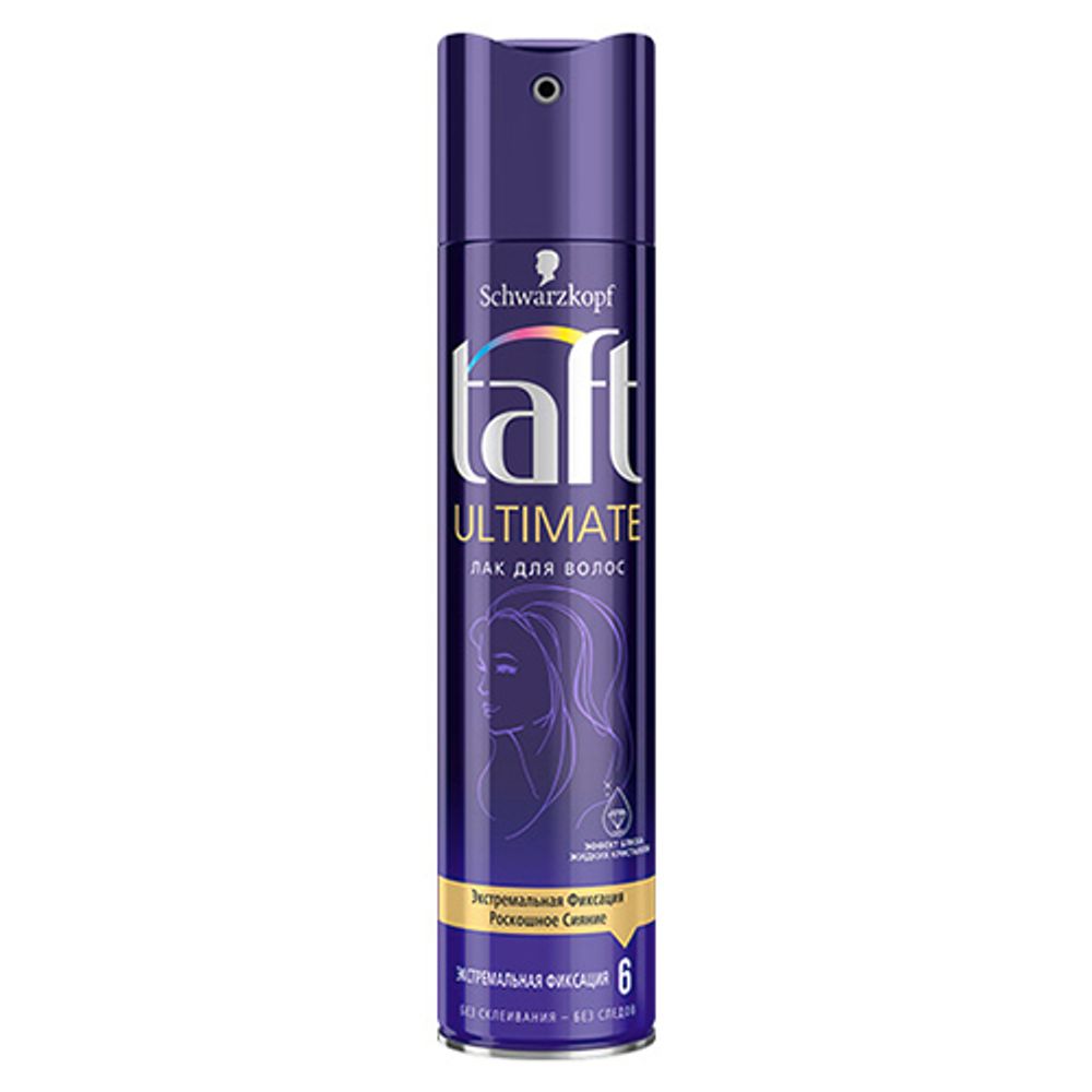 Taft Лак для волос Ultimate, экстремальная фиксация, 225 мл