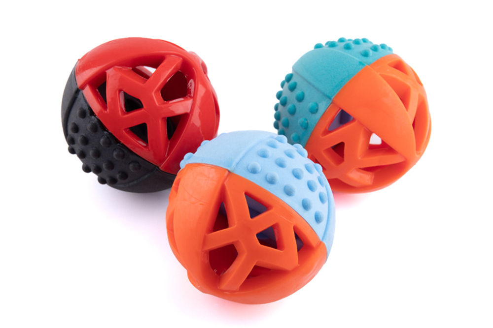 Nunbell игрушка для собак мяч пищалка