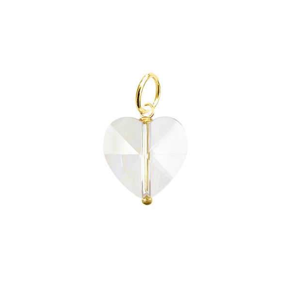 Подвеска Сердце из стекла