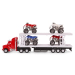 Автовоз ин. 34см +4квадроцикла, ПК 99A7-3