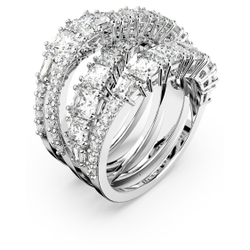 HYPERBOLA:RING WRAP CZWH/RHS FULL PAVE58