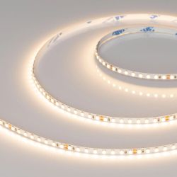 Светодиодная лента RT-A160-5mm 24V Warm2700 (9.6 W/m, IP20, 2835, 5m) (Arlight, Открытый) 037803