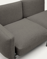 Sorells Уличный модульный 3-местный диван серый со столиком