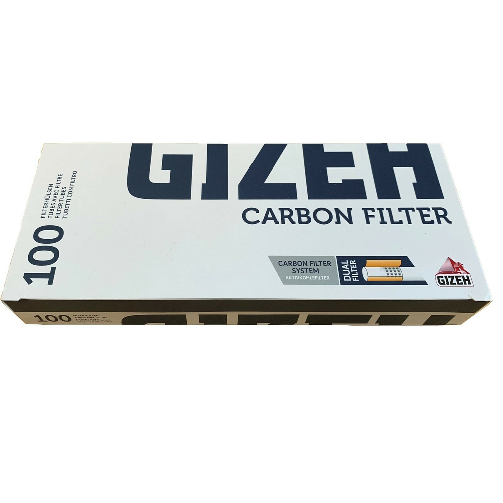 Гильзы для сигарет "Gizeh" KS Carbon 100шт