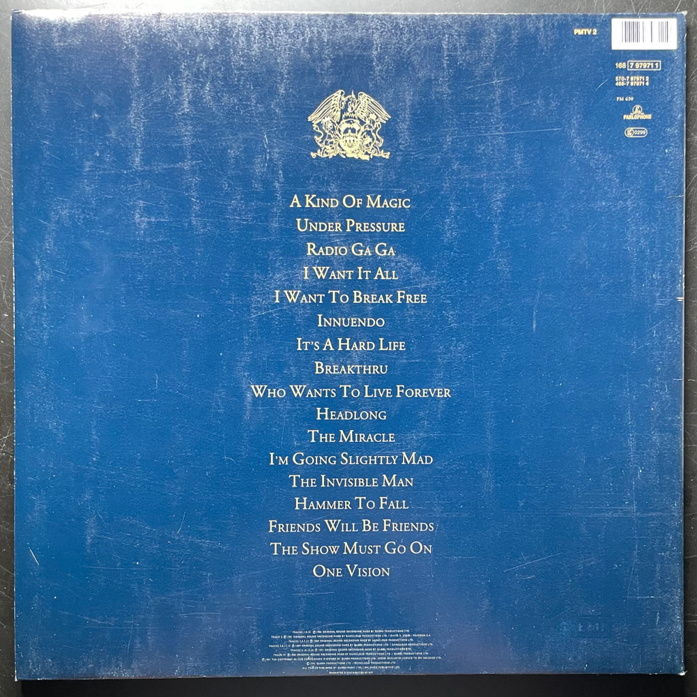 Queen ‎– Greatest Hits II 2LP (Европа 1991г.)