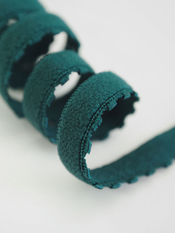 Резинка бельевая изумруд ажурная 8 мм с учетом фестона