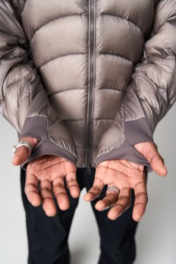 Куртка Nothomme Blue Monte Lightweight Down Jacket "Mauve Gray"