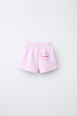 ZARA ШОРТЫ-БЕРМУДЫ KPOP DEMON HUNTERS™ NETFLIX ©, РОЗОВЫЙ