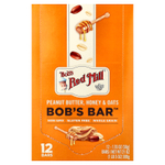 Bob's Red Mill, Bob's Bar™, арахисовая паста, мед и овсянка, 12 батончиков по 50 г (1,76 унции)