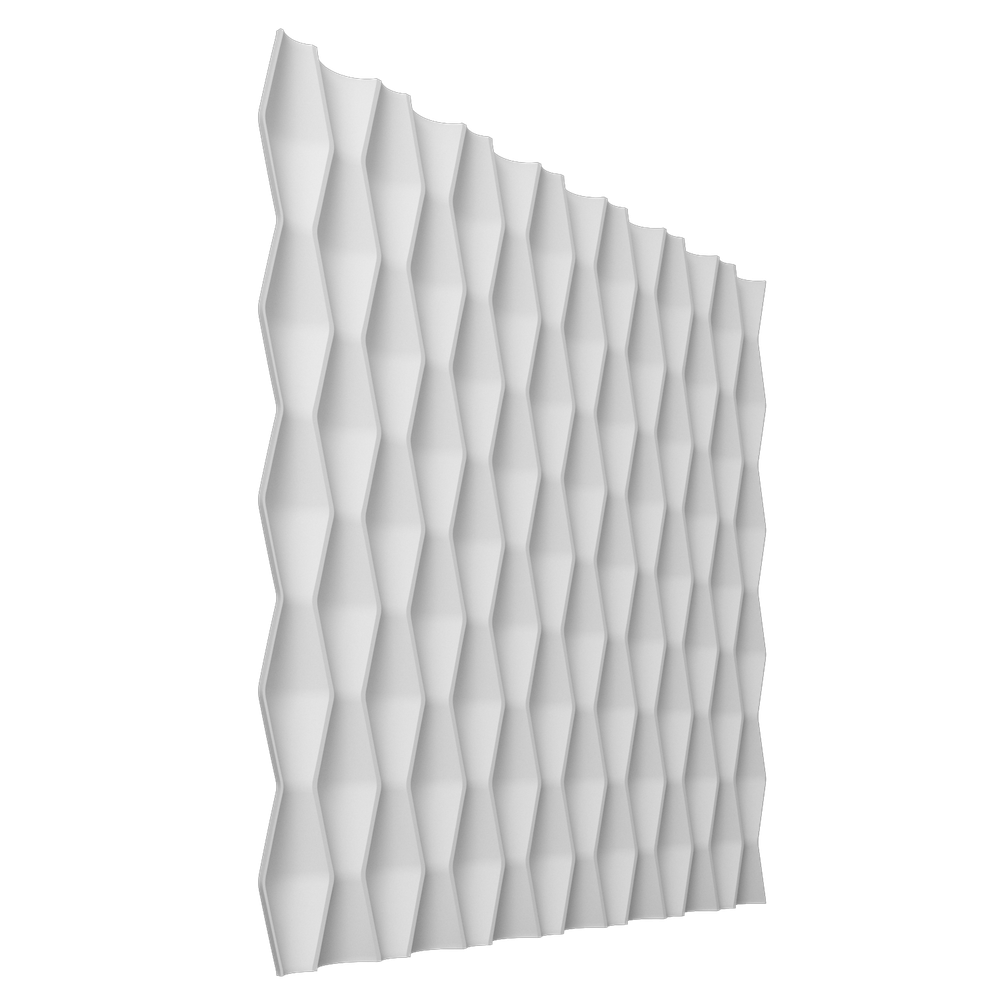 BelloDeco. Стеновая панель СП 17, (500x15x500мм). Полимер, композит