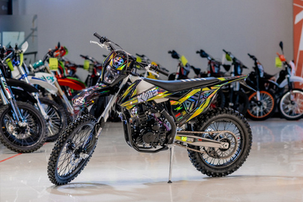 Мотоцикл кроссовый KEWS K16 NB300 Зеленый 21/18