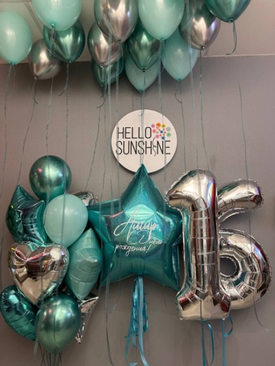 Набор шаров мятный