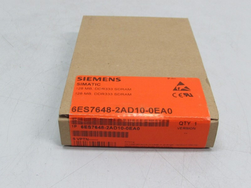 SIEMENS 128 MB.DDR333 SDRAM 6ES7648-2AD10-0EA0